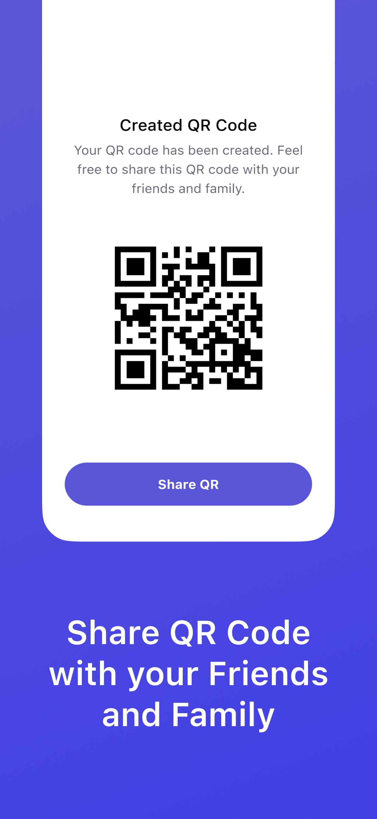 QR code: scan, generate