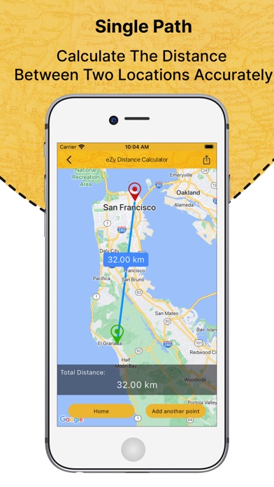 eZy Distance Calculator Screenshot