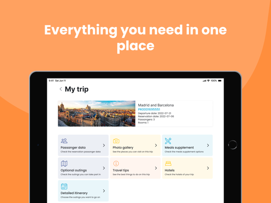 Europamundo iPad screenshot 5 - Travel app