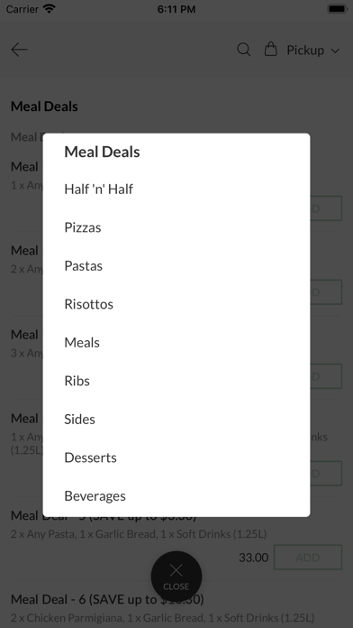 Westside Pizza. Screenshot