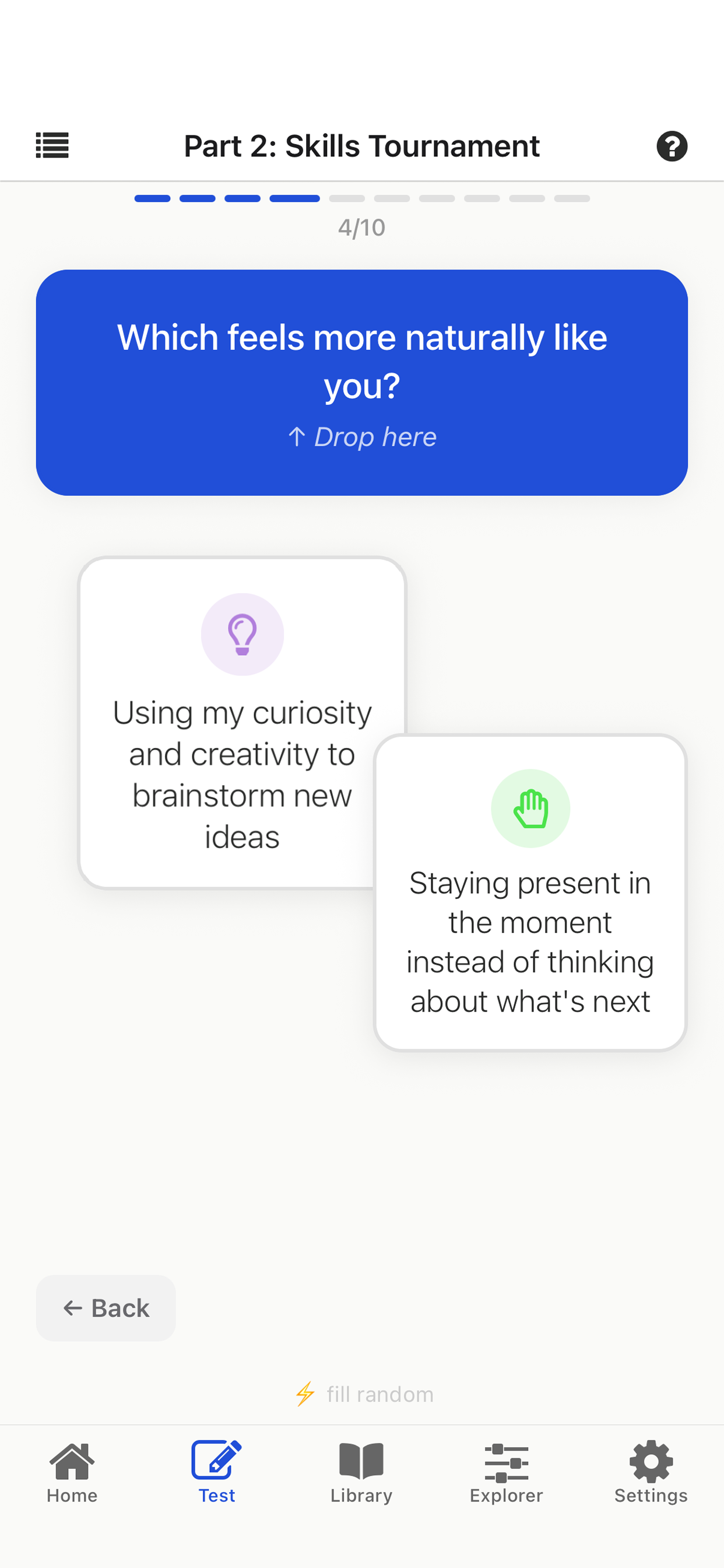 Pocket Personality screenshot 5