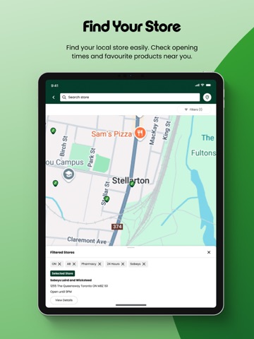 Sobeys: Canada’s Grocery Store iPad screenshot
