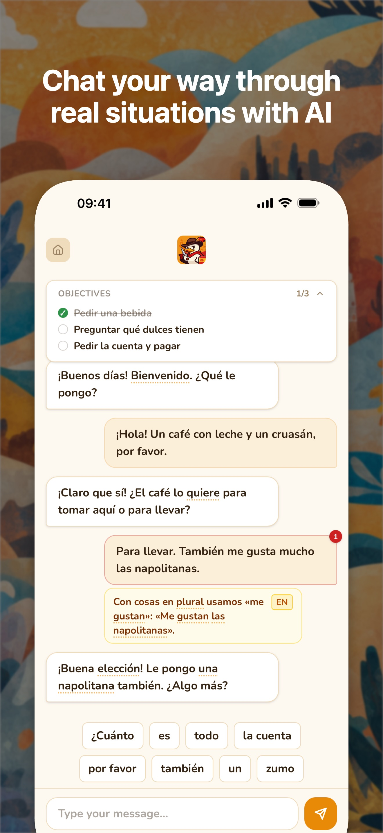 Pata Brava: Spanish Practice screenshot 2