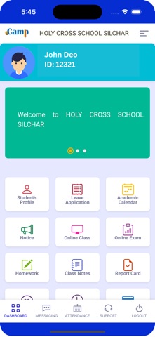 Hembro eCamp HCHS Silchar screenshot