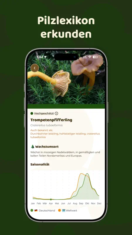Mushroom Spot: pilzkarte screenshot 5 of 7