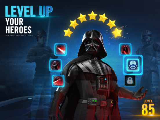 Star Wars™: Galaxy of Heroes iPad app afbeelding 2