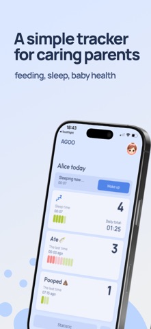 baby tracker — agoo Screenshot 1 of 3