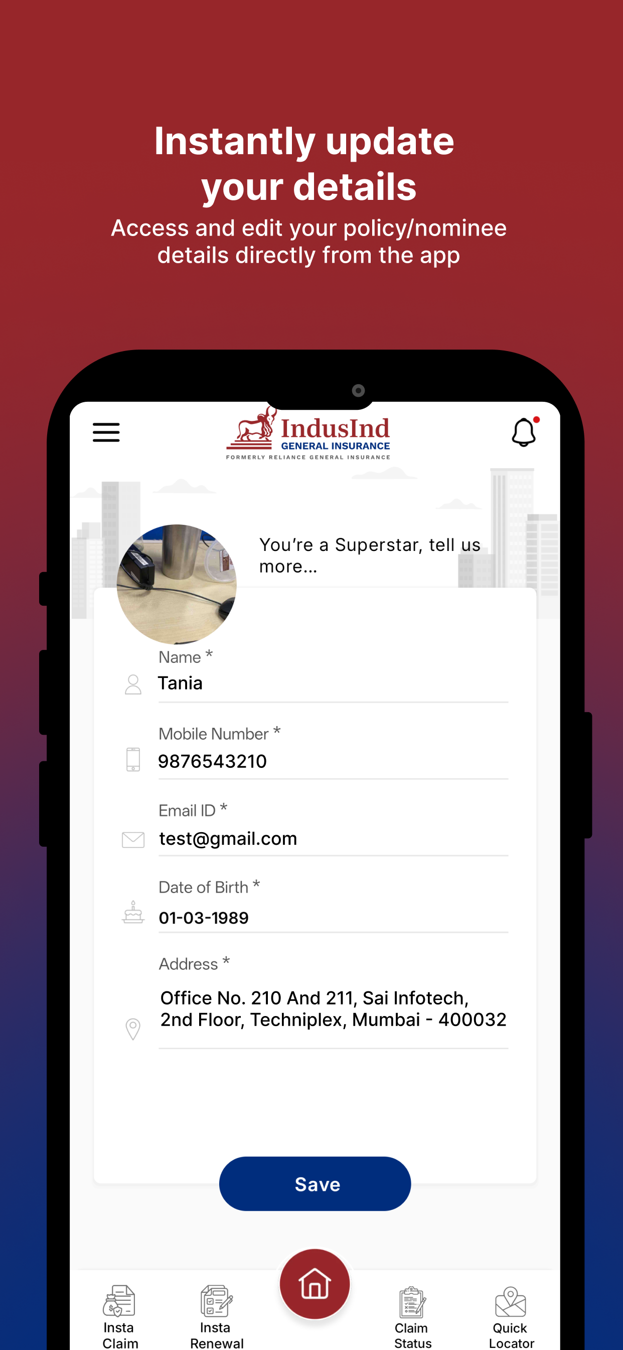 IndusInd Insurance