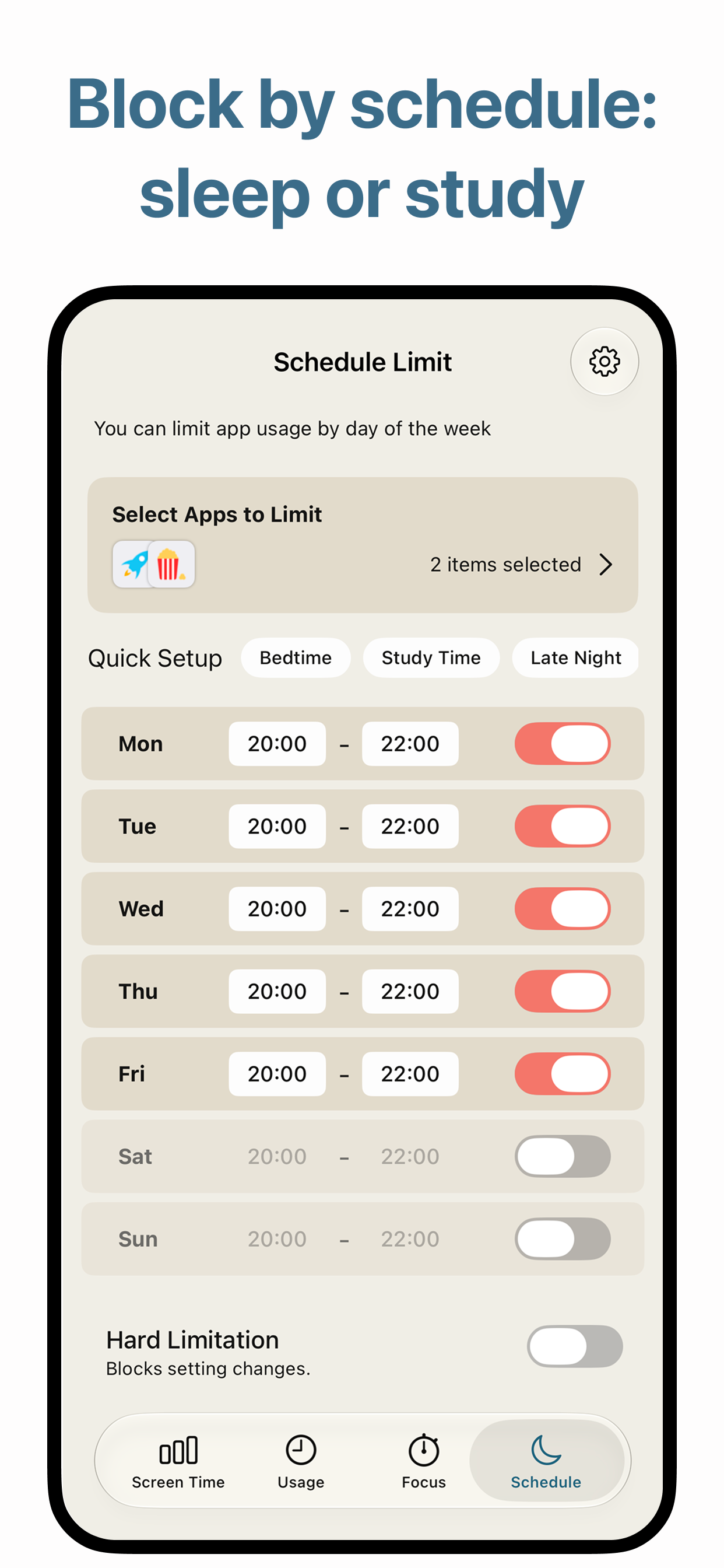 Applimits - Screen Time Limit
