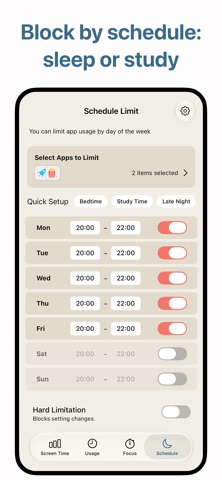 Applimits - Screen Time Limit Screenshot 5 of 8