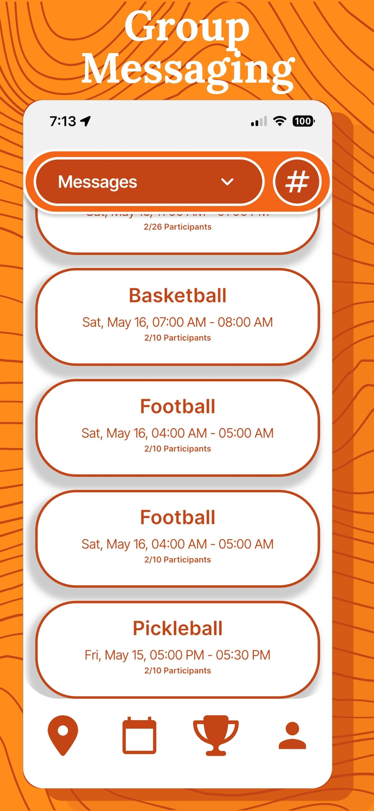 Impel: Sports & Pick Up Games