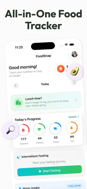 Food Scanner: FoodSnap screenshot 1