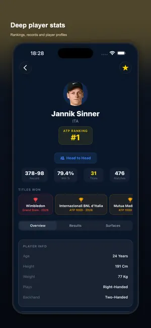 Tennis Fantasy: ATP Manager screenshot 4