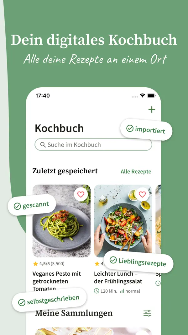 Chefkoch – Rezepte & Kochen iPhone App Screenshot 5 – Essen und Trinken