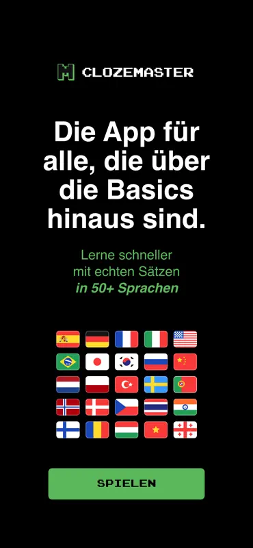 Clozemaster: Sprachen lernen screenshot 1 of 8