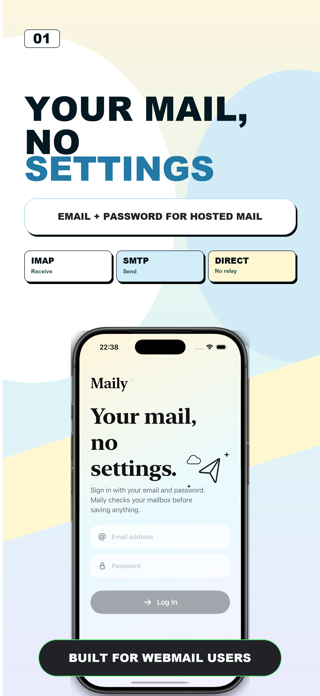 Maily Inbox Screenshot 1 of 5