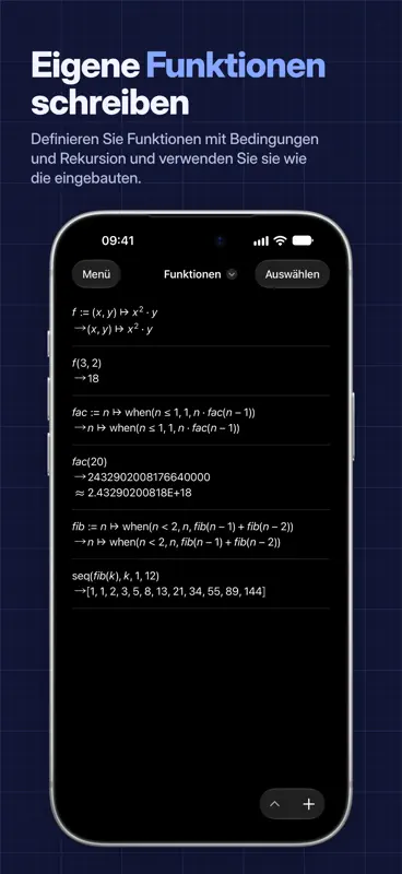 PocketCAS Mathematik-Rechner screenshot 9 of 10