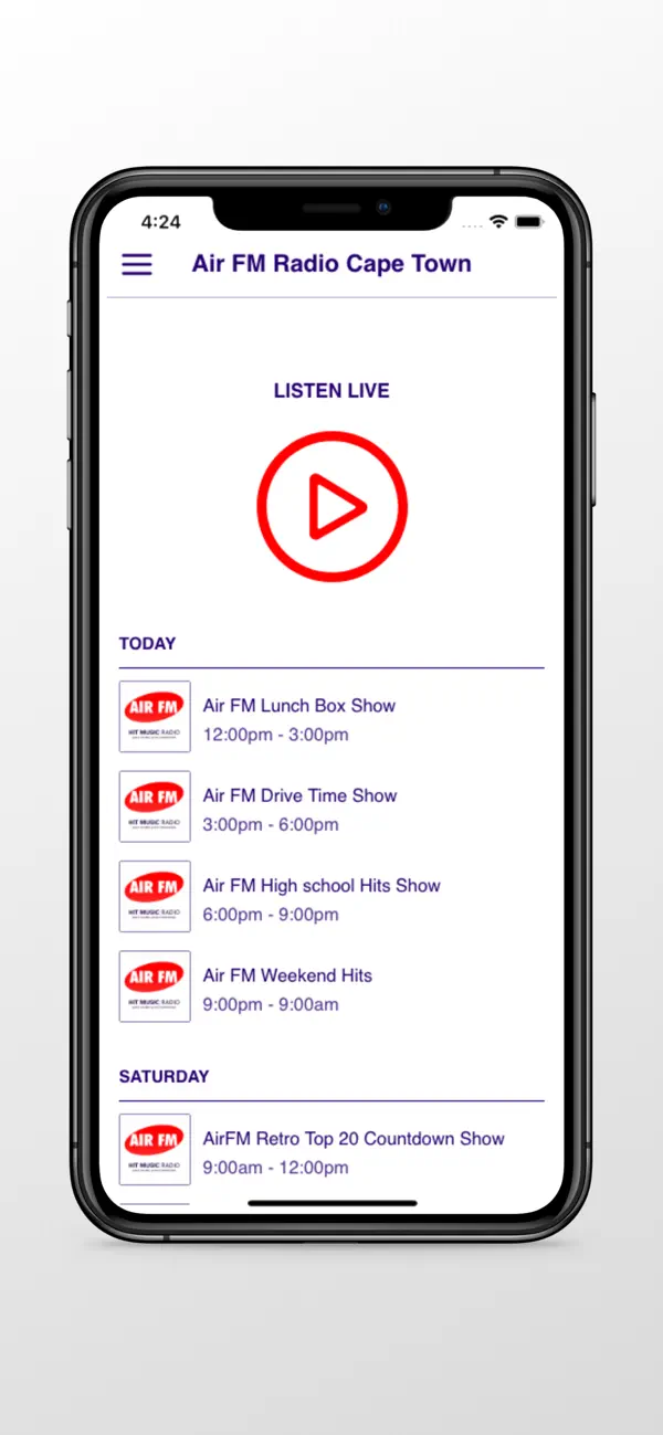 Screenshot #3 pour Air FM Radio Cape Town