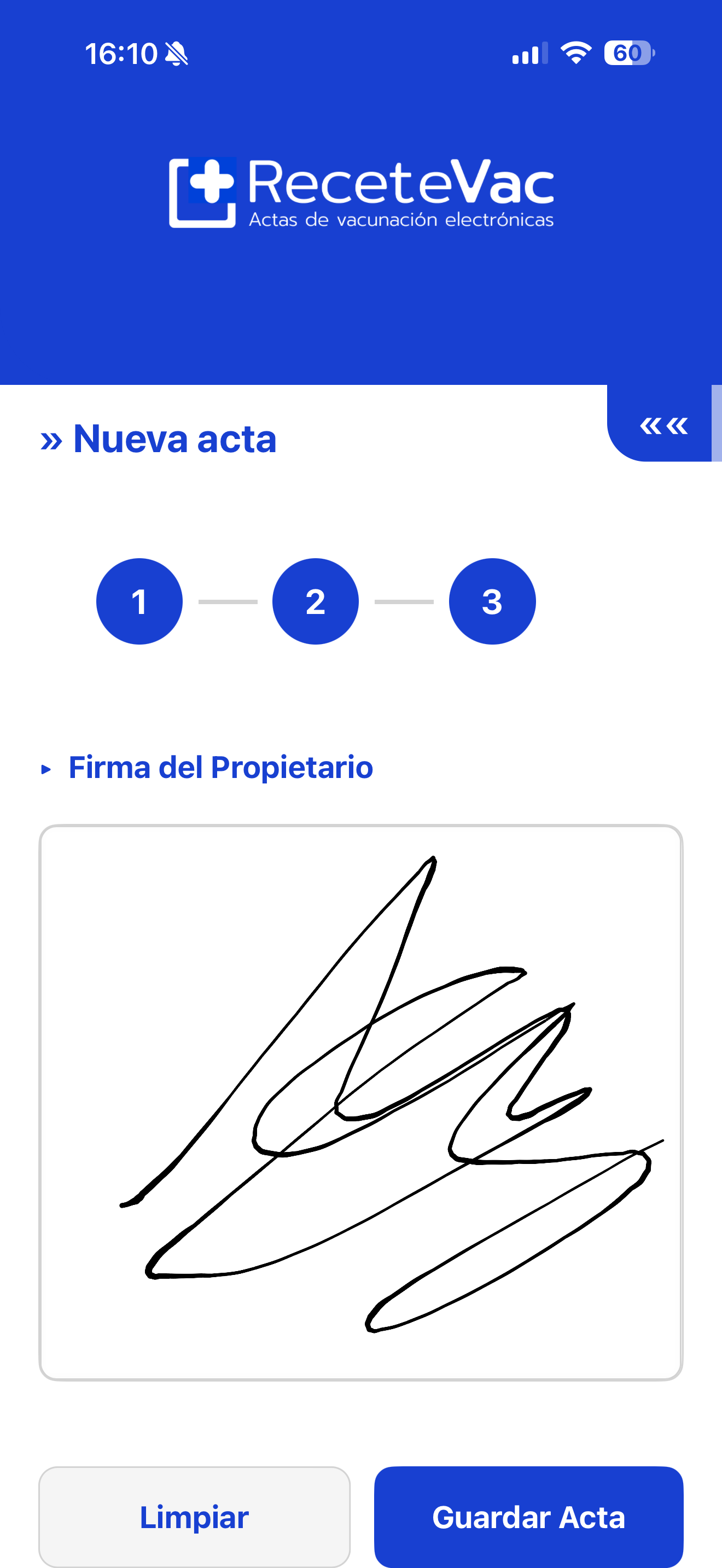 Recetevac screenshot 5