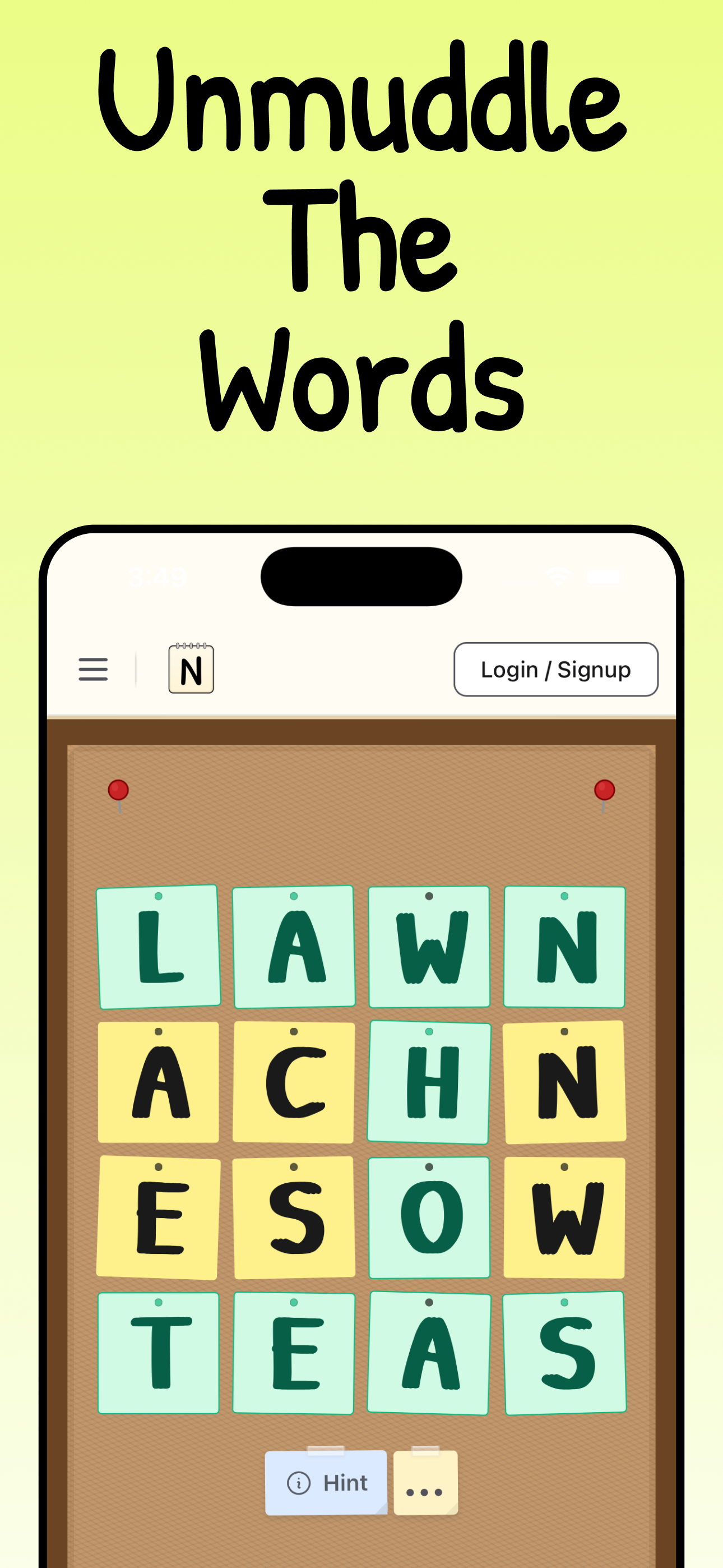Notepad Games