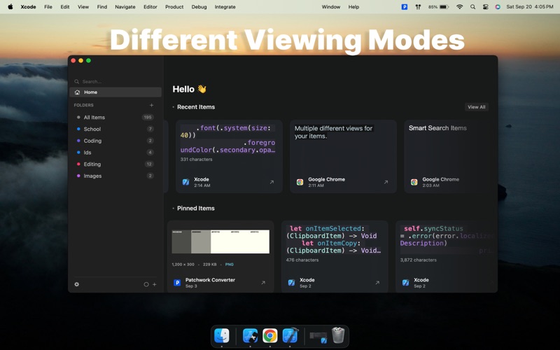 App screenshot