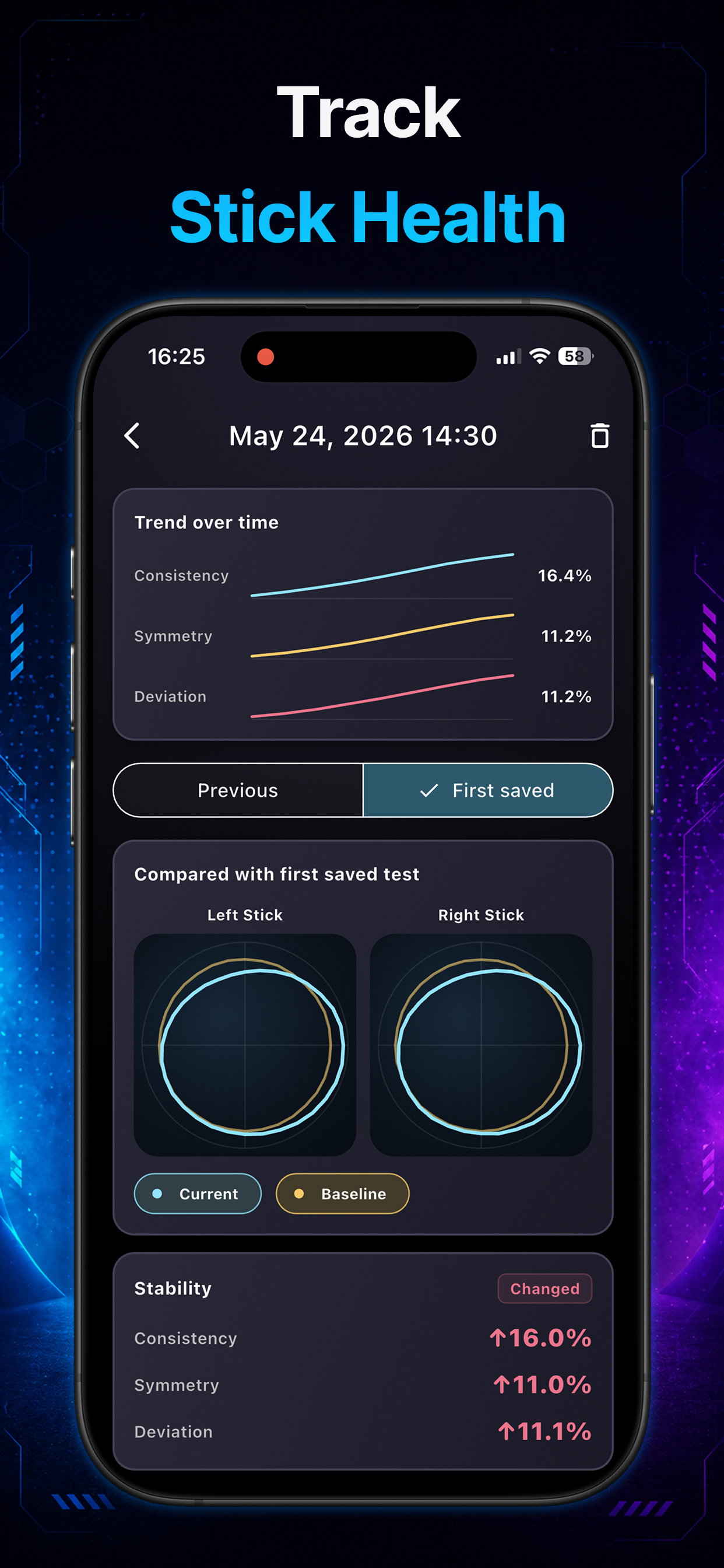 SensePad: Gamepad Tester screenshot 5