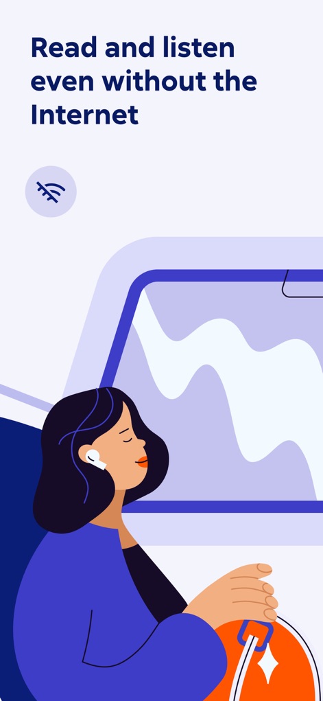 Litres: Books and audiobooks - Users gain the freedom to "read and listen even without the Internet," ensuring continuous access to content on the go.