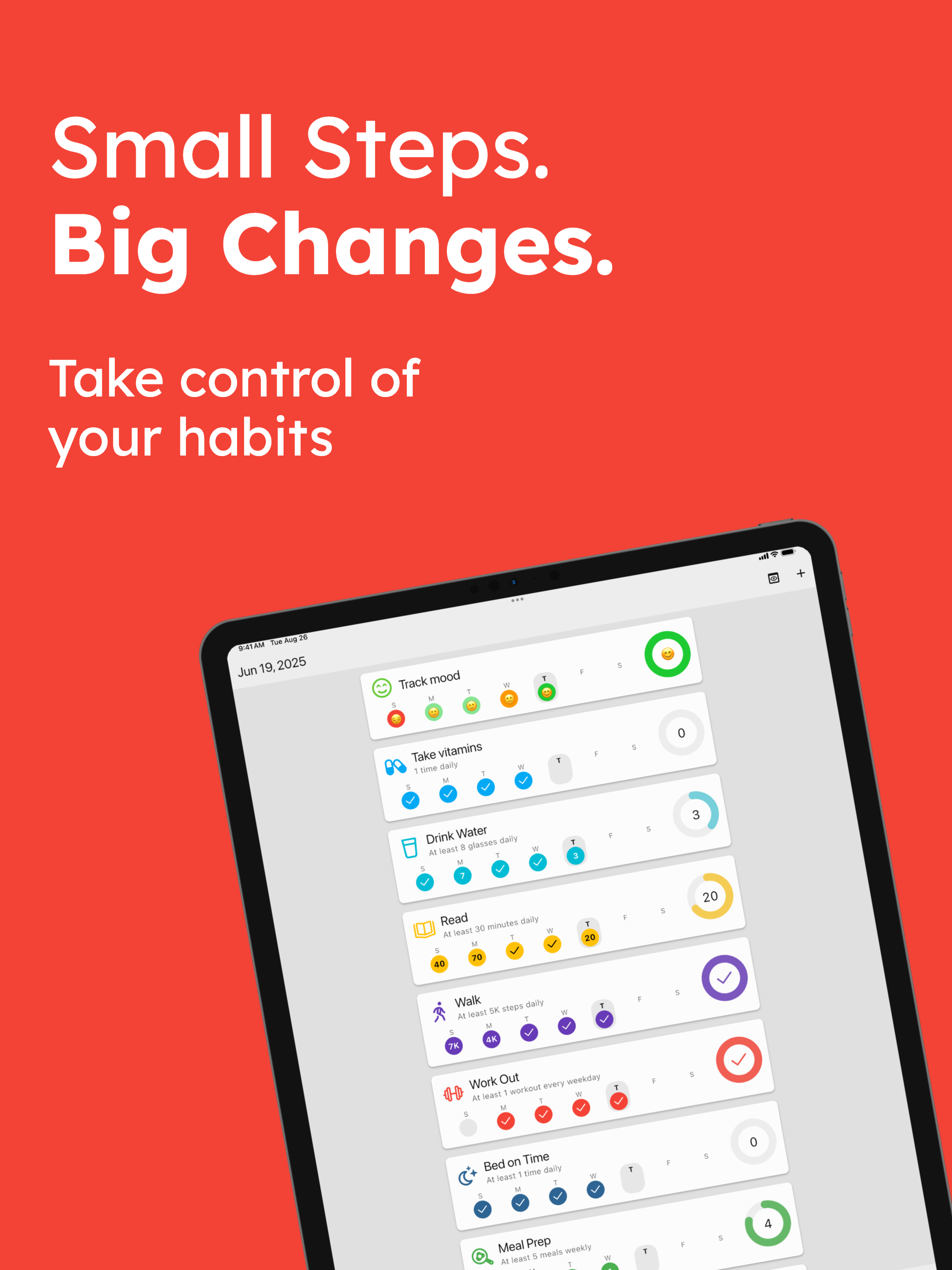 Bitty Habits: Personal Tracker