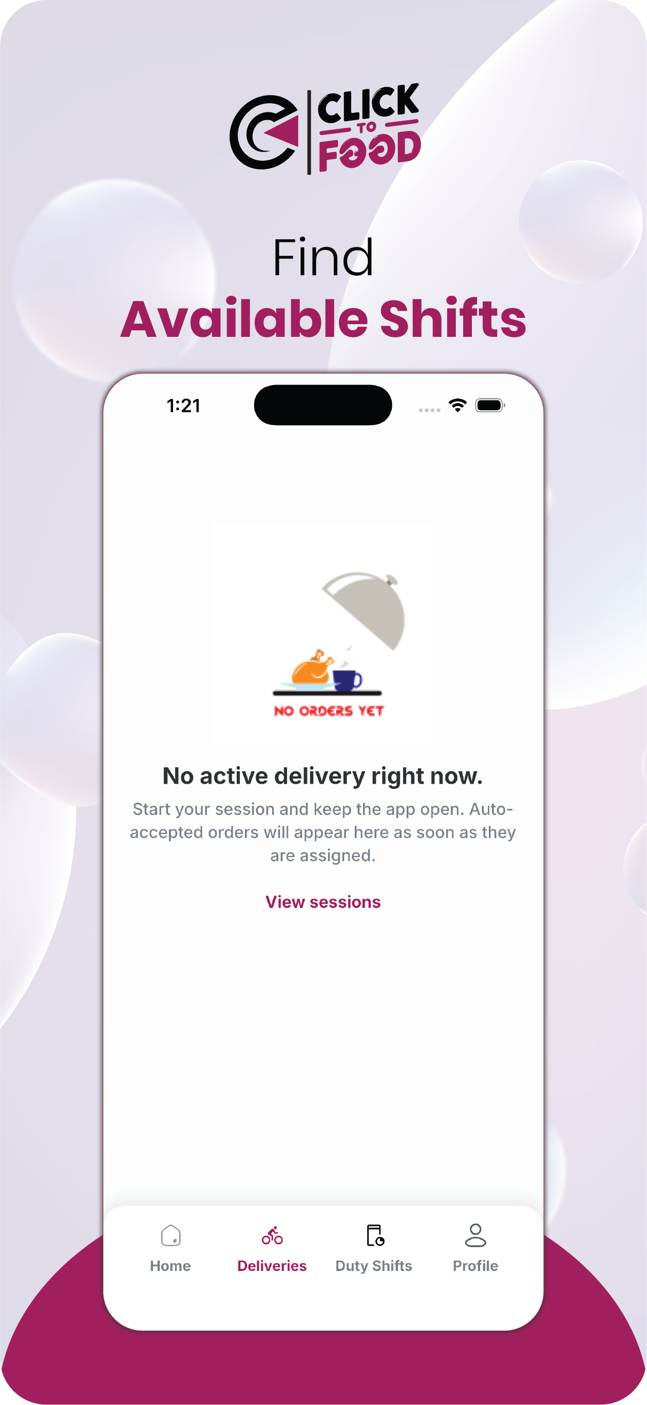 Click To Food Rider screenshot 5