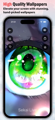 Sekai Anime Live Wallpapers screenshot
