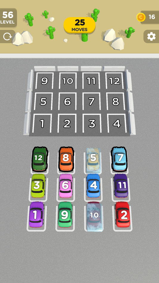 #4. Parking Row (iOS) Podle: bugra bayrak