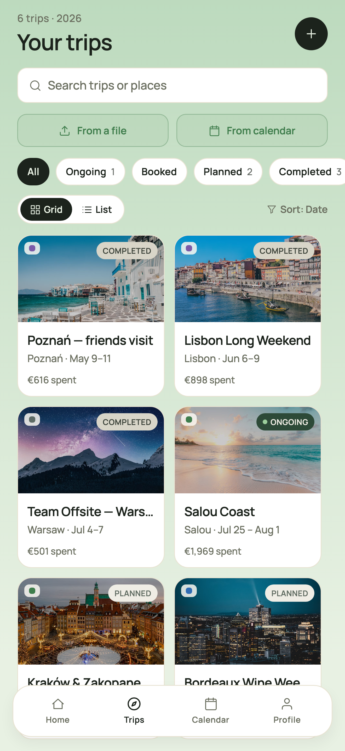 Jaunt: Travel Tracker screenshot 2