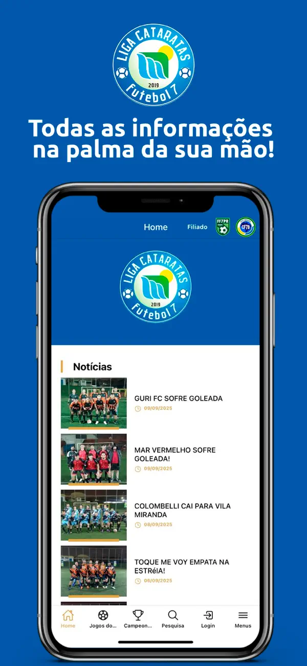 Screenshot #1 pour Liga Cataratas F7