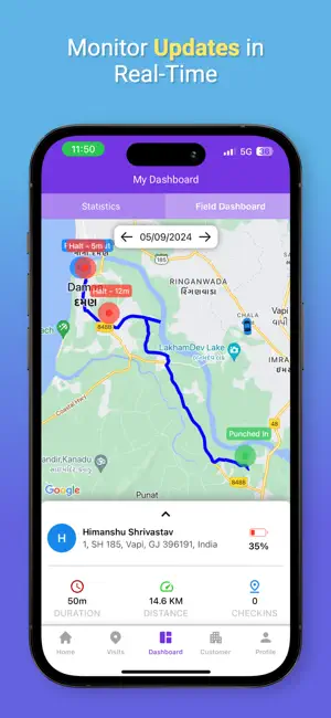 Sarathi - Field Tracking App screenshot 3
