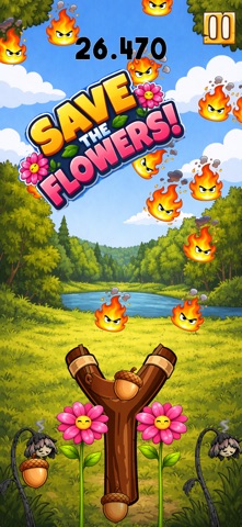 Fire Rain iPhone screenshot