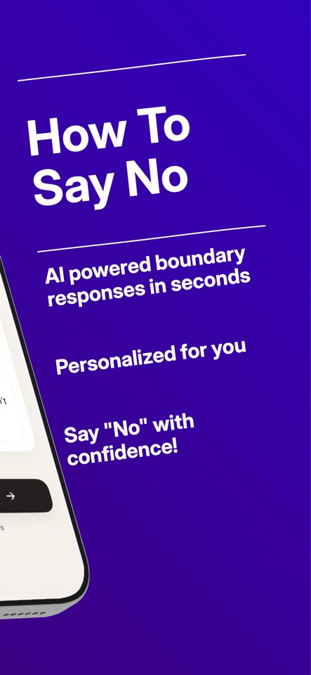 How To Say No: Set Boundaries screenshot 2