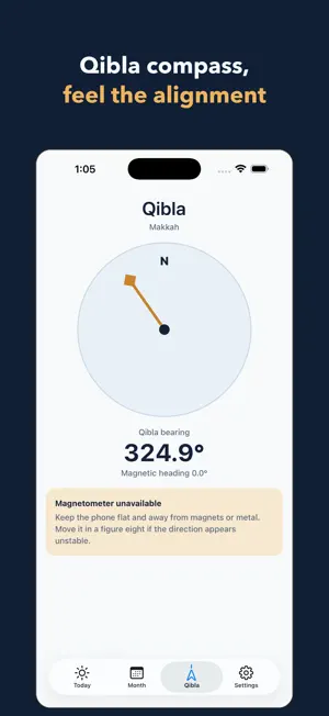 Zenith: Prayer Times & Qibla screenshot 4