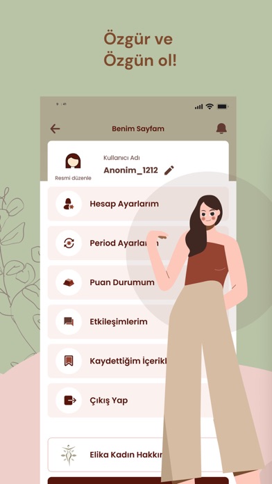 Elika Kadın Sağlığı & Eğlence Screenshot