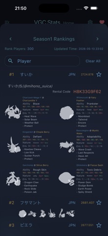 VGC Stats Screenshot 2 of 7