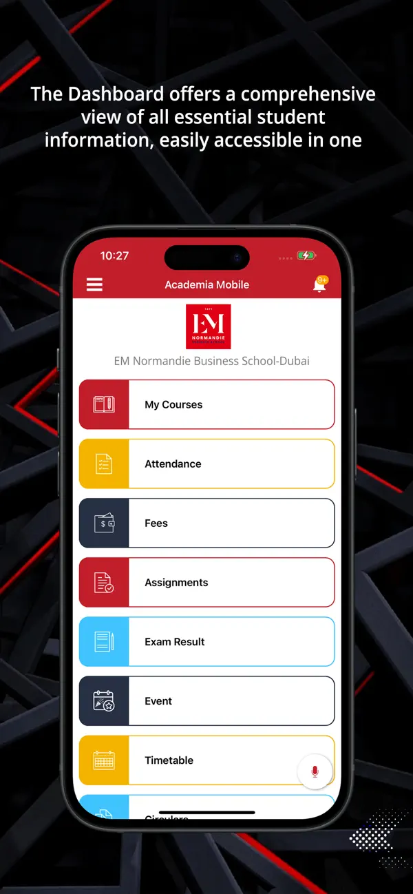 Screenshot #1 pour Academia @ EM Normandie
