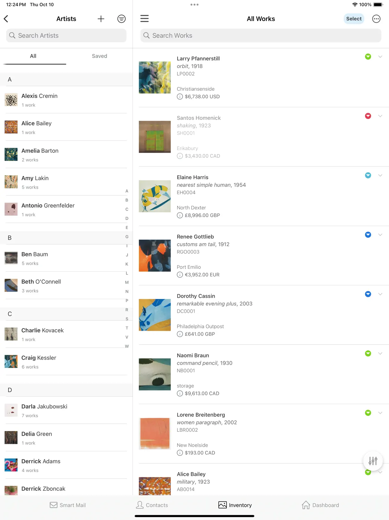 Screenshot #5 pour ARTERNAL for iPad