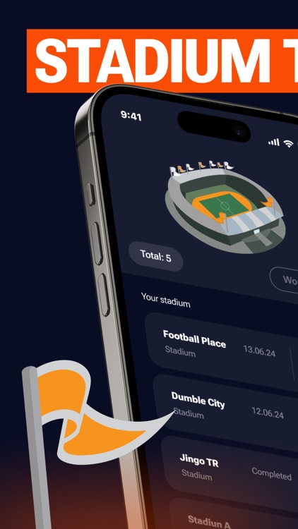 StadiumTracker app