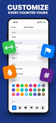 Tabcount: Clicker & Score iPhone screenshot