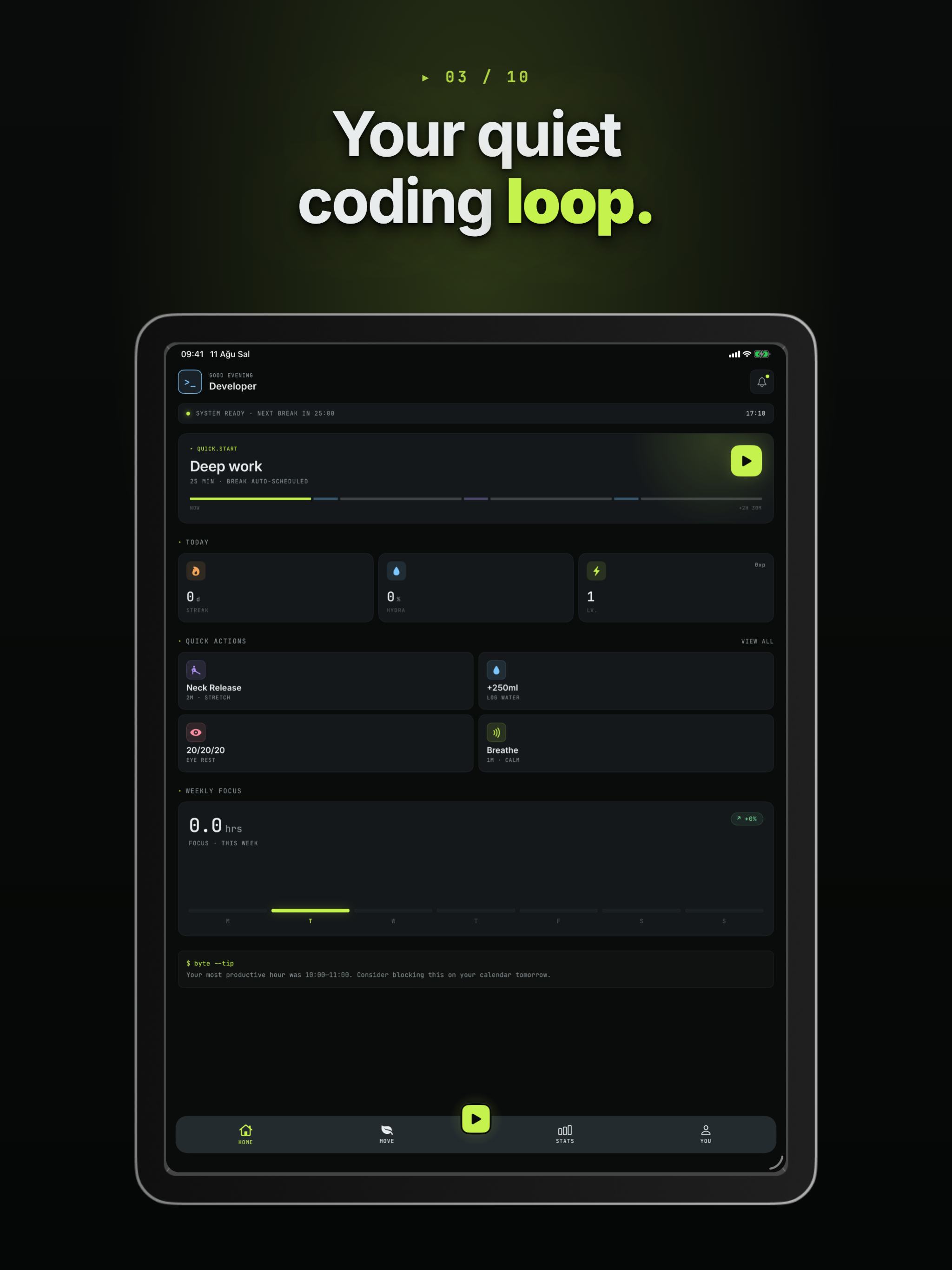 ByteBreak - Developer Wellness screenshot 13