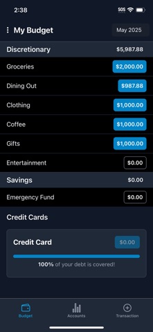 Liquid Budget Screenshot 1 of 4