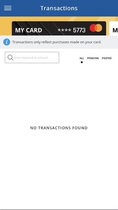 PEFCU CARD APP Screenshot