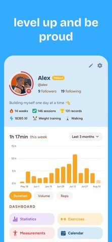 Fitleo: Gamified Gym Tracker Screenshot 5 of 8