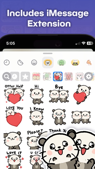 Sticker Book for iMessage GIFs Screenshot