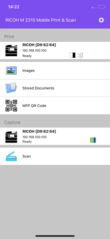 App screenshot