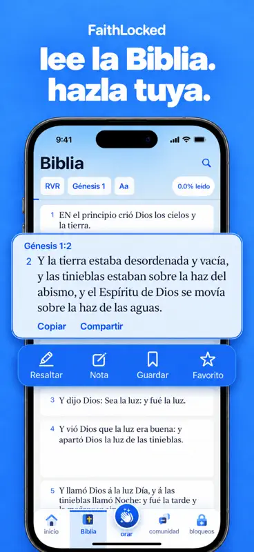 Biblia Widget App: FaithLocked screenshot 2 of 7